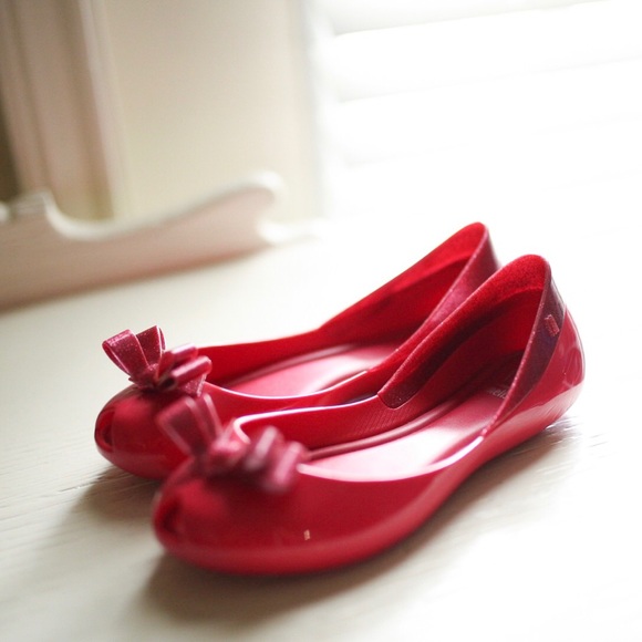 Pink flats *Melissa